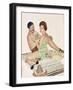 Illustration from a Women's Magazine. 1959-null-Framed Giclee Print