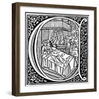 Illustration from Boethius' De Consolatione Philosophiae, 1498-null-Framed Giclee Print