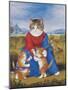 Illustration from Cats Galore! A Compendium of Cultured Cats (Pub. 2015)-Susan Herbert-Mounted Giclee Print