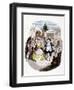 Illustration from Charles Dickens' "A Christmas Carol"-null-Framed Premium Photographic Print