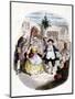 Illustration from Charles Dickens' "A Christmas Carol"-null-Mounted Premium Photographic Print