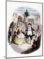Illustration from Charles Dickens' "A Christmas Carol"-null-Mounted Photographic Print
