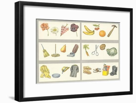 Illustration from Children's Primer-null-Framed Art Print