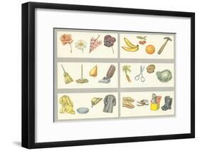 Illustration from Children's Primer-null-Framed Art Print