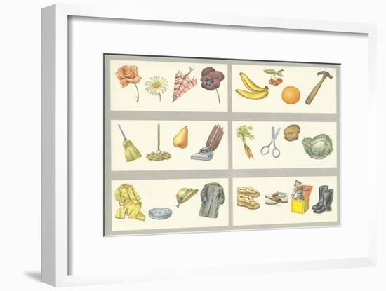 Illustration from Children's Primer-null-Framed Art Print