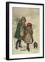 Illustration from Christmas Tree Fairy, Pub. 1886-Lizzie Mack-Framed Giclee Print