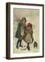 Illustration from Christmas Tree Fairy, Pub. 1886-Lizzie Mack-Framed Giclee Print