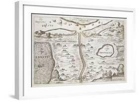 Illustration from Clelia, An Excellent New Romance, London, 1678-null-Framed Giclee Print