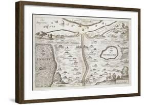 Illustration from Clelia, An Excellent New Romance, London, 1678-null-Framed Giclee Print