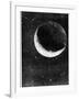 Illustration from De La Terre a La Lune by Jules Verne, 1865-null-Framed Giclee Print