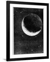 Illustration from De La Terre a La Lune by Jules Verne, 1865-null-Framed Giclee Print