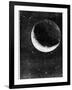 Illustration from De La Terre a La Lune by Jules Verne, 1865-null-Framed Giclee Print