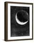 Illustration from De La Terre a La Lune by Jules Verne, 1865-null-Framed Giclee Print