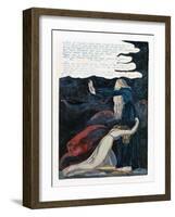 Illustration from 'Europe: a Prophecy', Lambeth, 1794-William Blake-Framed Giclee Print