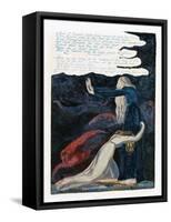 Illustration from 'Europe: a Prophecy', Lambeth, 1794-William Blake-Framed Stretched Canvas