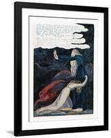 Illustration from 'Europe: a Prophecy', Lambeth, 1794-William Blake-Framed Giclee Print