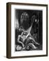 Illustration from "Frankenstein" by Mary Shelley-Theodor M. Von Holst-Framed Giclee Print