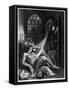 Illustration from "Frankenstein" by Mary Shelley-Theodor M. Von Holst-Framed Stretched Canvas