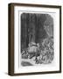 Illustration from 'Gargantua and Pantagruel'-Gustave Dore-Framed Giclee Print