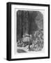 Illustration from 'Gargantua and Pantagruel'-Gustave Dore-Framed Giclee Print