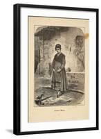 Illustration from Giulio Carcano's Book Angiola Maria, 1839-null-Framed Giclee Print