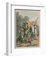 Illustration from Hudibras by Samuel Butler-I Clark-Framed Giclee Print