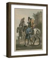 Illustration from Hudibras by Samuel Butler-I Clark-Framed Giclee Print