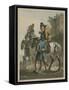 Illustration from Hudibras by Samuel Butler-I Clark-Framed Stretched Canvas