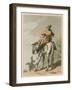 Illustration from Hudibras by Samuel Butler-I Clark-Framed Giclee Print