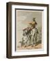 Illustration from Hudibras by Samuel Butler-I Clark-Framed Giclee Print