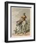 Illustration from Hudibras by Samuel Butler-I Clark-Framed Giclee Print