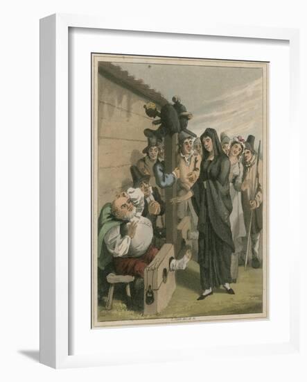 Illustration from Hudibras by Samuel Butler-I Clark-Framed Giclee Print