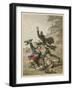 Illustration from Hudibras by Samuel Butler-I Clark-Framed Giclee Print