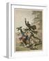 Illustration from Hudibras by Samuel Butler-I Clark-Framed Giclee Print