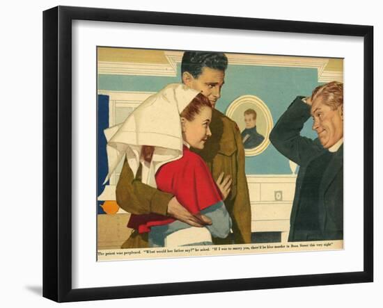 Illustration from 'John Bull', 1954-null-Framed Giclee Print