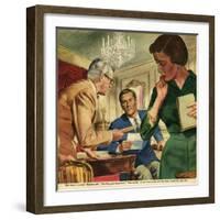 Illustration from 'John Bull', 1954-null-Framed Giclee Print