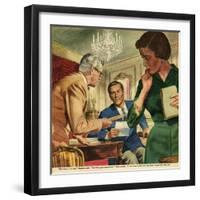 Illustration from 'John Bull', 1954-null-Framed Giclee Print