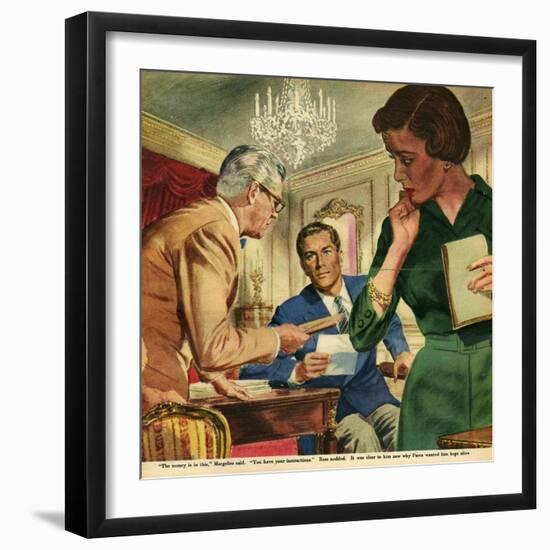 Illustration from 'John Bull', 1954-null-Framed Giclee Print