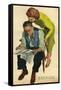 Illustration from 'John Bull', 1955-null-Framed Stretched Canvas