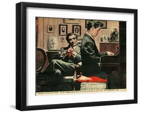 Illustration from 'John Bull', 1955-null-Framed Giclee Print