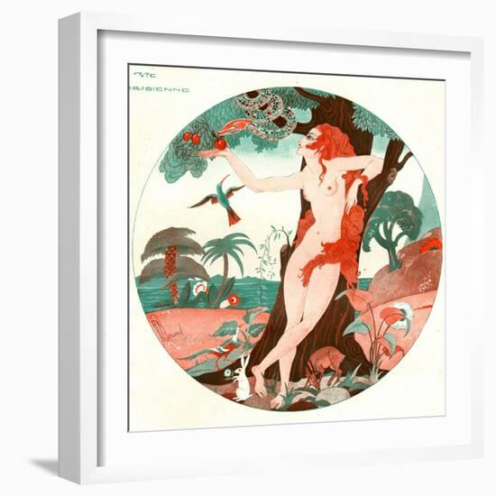 Illustration from La Vie Parisienne, 1920s-null-Framed Giclee Print