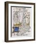 Illustration from Le Roman de La Rose-null-Framed Giclee Print