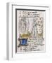 Illustration from Le Roman de La Rose-null-Framed Giclee Print