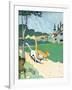 Illustration from 'Le Roman de Renard', c.1900-Benjamin Rabier-Framed Giclee Print