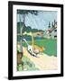 Illustration from 'Le Roman de Renard', c.1900-Benjamin Rabier-Framed Giclee Print