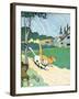 Illustration from 'Le Roman de Renard', c.1900-Benjamin Rabier-Framed Giclee Print