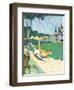 Illustration from 'Le Roman de Renard', c.1900-Benjamin Rabier-Framed Giclee Print