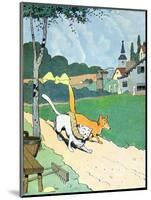 Illustration from 'Le Roman de Renard', c.1900-Benjamin Rabier-Mounted Giclee Print