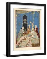 Illustration from 'Les Liaisons Dangereuses' by Pierre Choderlos De Laclos (1741-1803) Pub. 1934 (P-Georges Barbier-Framed Giclee Print