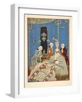 Illustration from 'Les Liaisons Dangereuses' by Pierre Choderlos De Laclos (1741-1803) Pub. 1934 (P-Georges Barbier-Framed Giclee Print